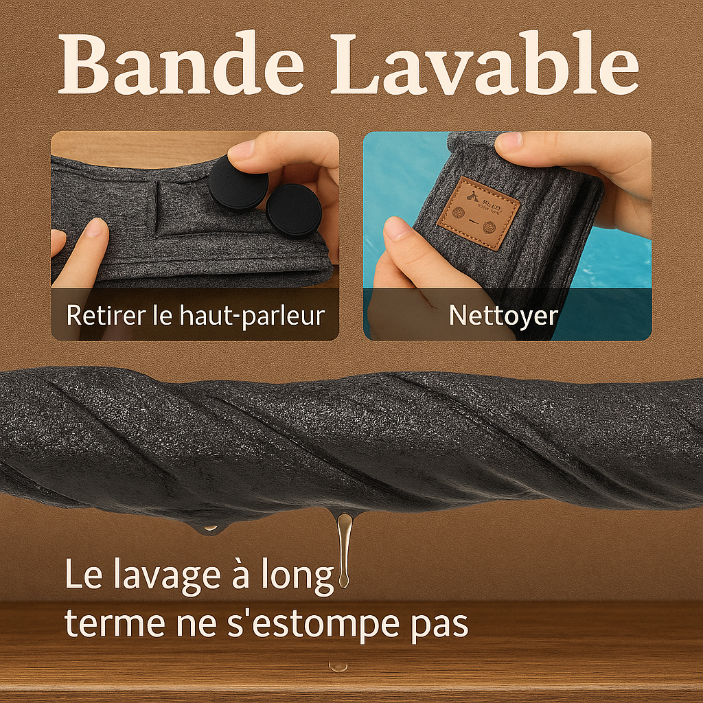 EquiBand™ – Bandeau Bluetooth pour Cavaliers (Ne Tombe Jamais)