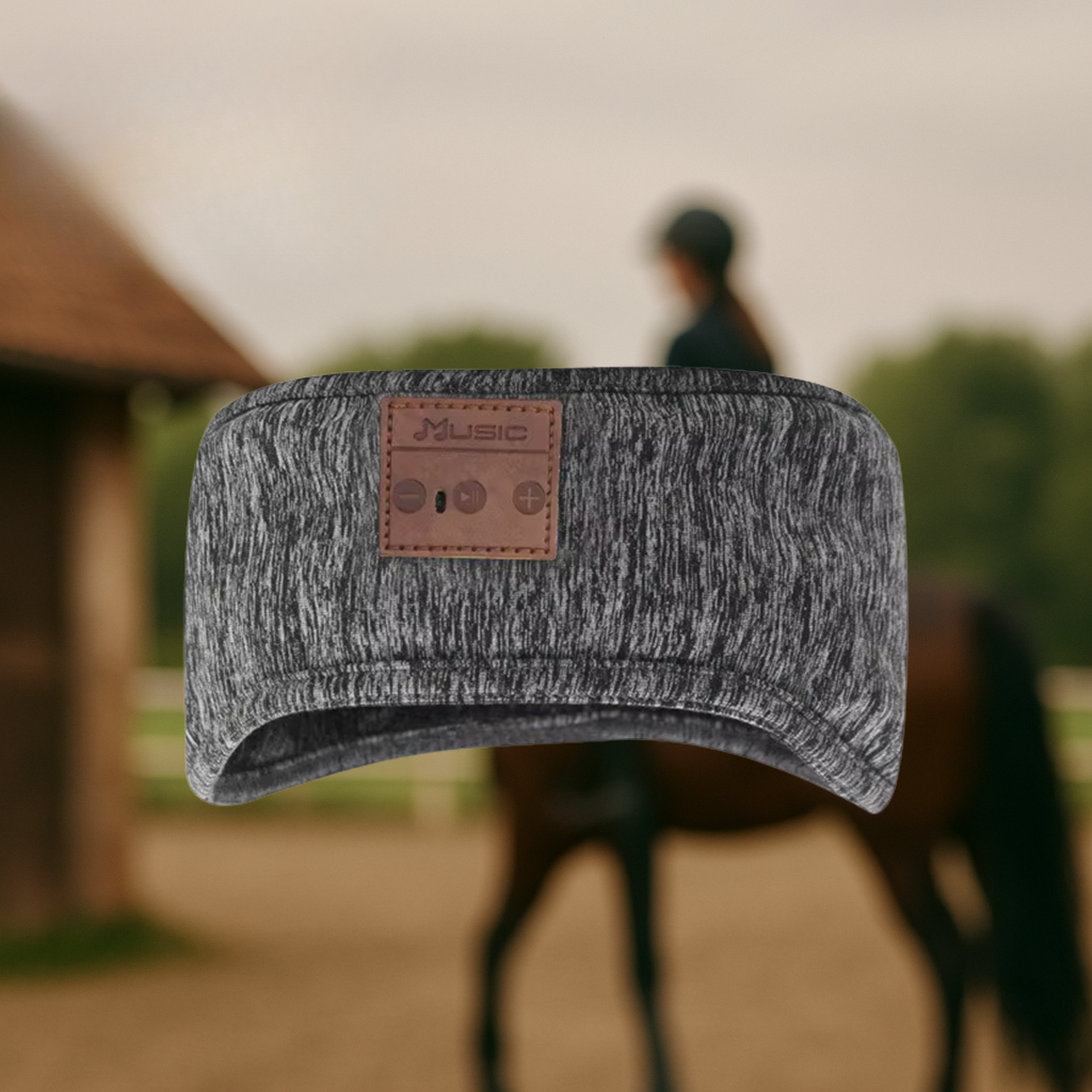 EquiBand™ – Bandeau Bluetooth pour Cavaliers (Ne Tombe Jamais)